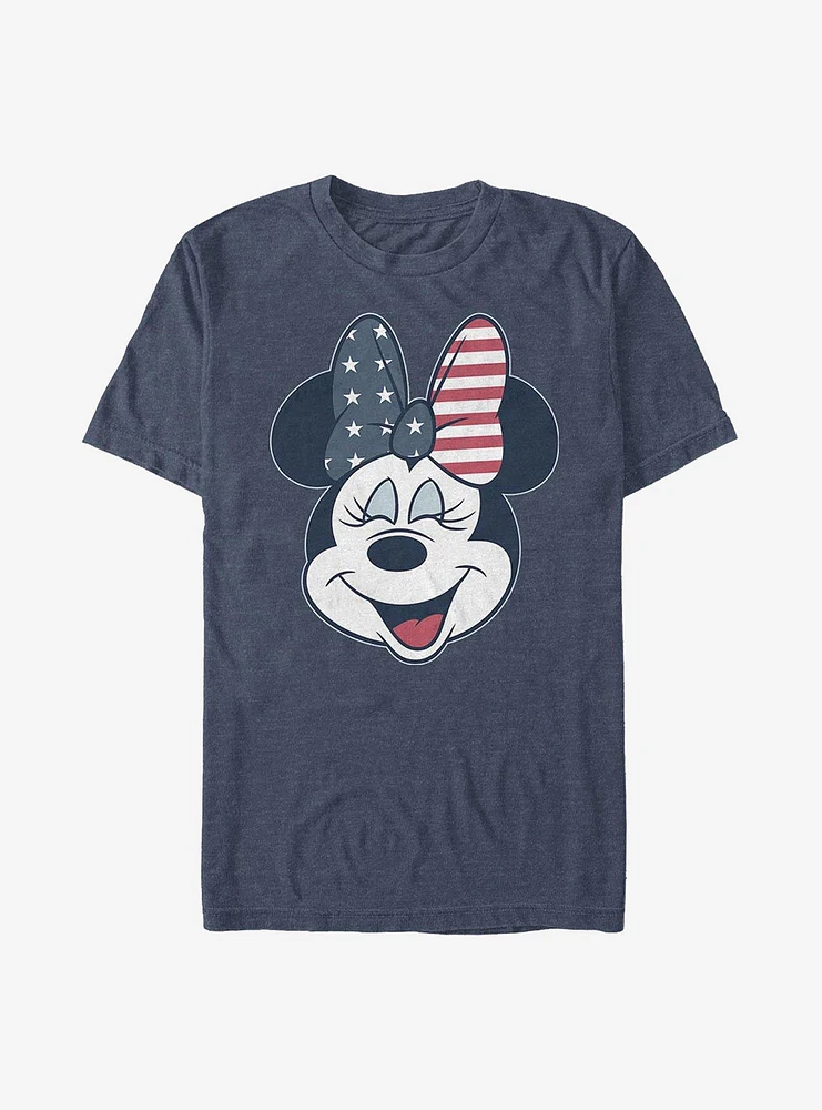 Disney Minnie Mouse America Bow T-Shirt