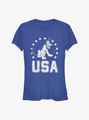 Disney Pluto USA Girls T-Shirt