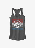 Jurassic Park Logo Repeat Girls Tank