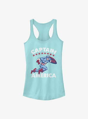 Marvel Captain America Classic Girls Tank