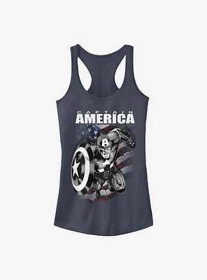 Marvel Captain America Fighter Girls Tank