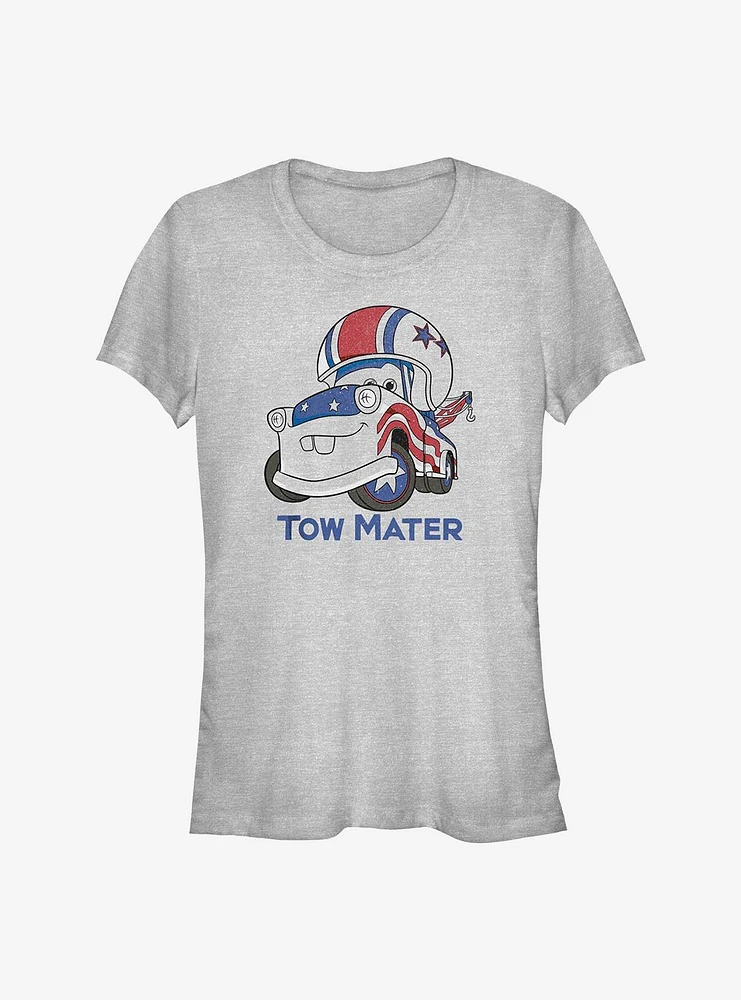 Disney Pixar Cars Mater Flag Girls T-Shirt