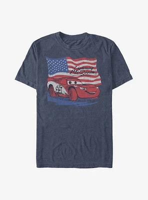 Disney Pixar Cars Lightning Flag T-Shirt