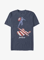 Marvel Captain America Silhouette T-Shirt