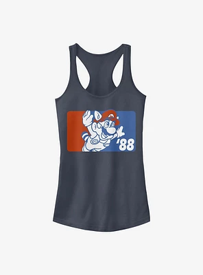 Nintendo Mario Red And Blue Fly Guy Girls Tank