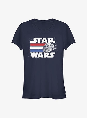 Star Wars Free Flying Falcon Girls T-Shirt
