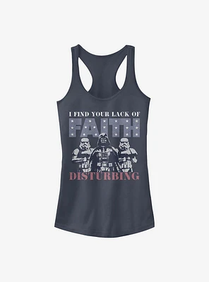 Star Wars Stars Lack Of Faith Girls Tank