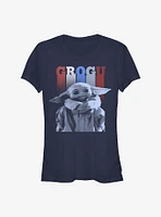 Star Wars The Mandalorian Child Patriot Girls T-Shirt