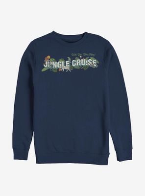 Disney Jungle Cruise Wish You Were Here! Postcard Sweatshirt