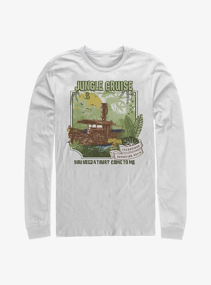 Disney Jungle Cruise Daily Tours Long-Sleeve T-Shirt