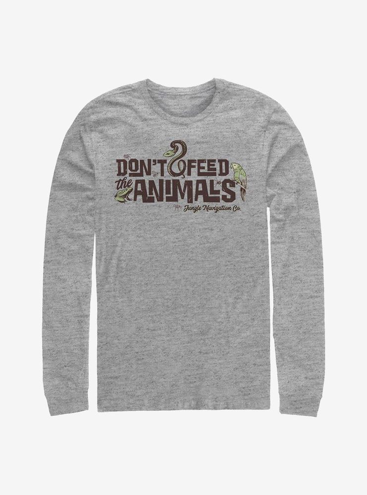 Disney Jungle Cruise Don't Feed The Animals Long-Sleeve T-Shirt