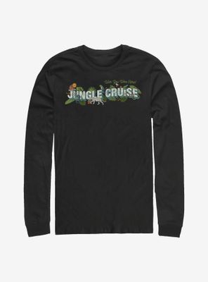 Disney Jungle Cruise Wish You Were Here! Postcard Long-Sleeve T-Shirt