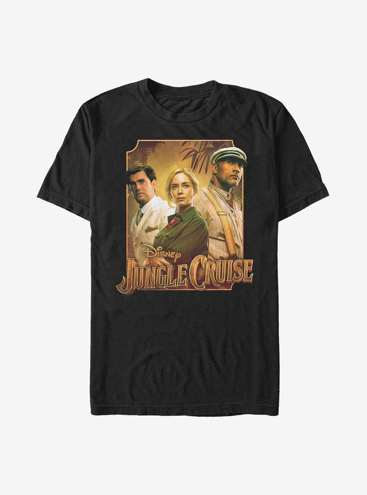 Disney Jungle Cruise Squad Poster T-Shirt