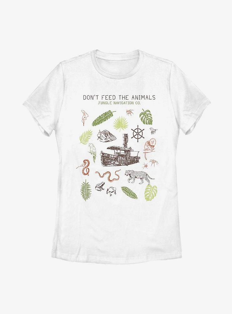 Disney Jungle Cruise Icons Womens T-Shirt