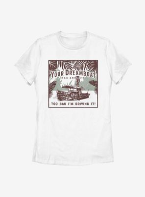 Disney Jungle Cruise Your Dreamboat Has Arrived Womens T-Shirt