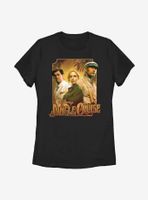 Disney Jungle Cruise Squad Poster Womens T-Shirt