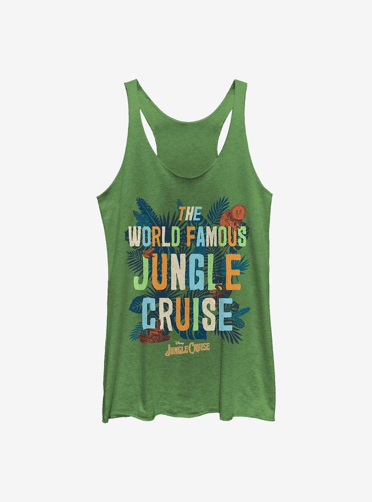 Disney Jungle Cruise The World Famous Womens Tank Top