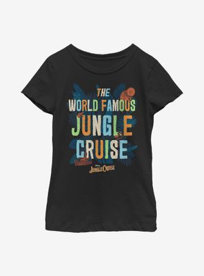 Disney Jungle Cruise The World Famous Youth Girls T-Shirt
