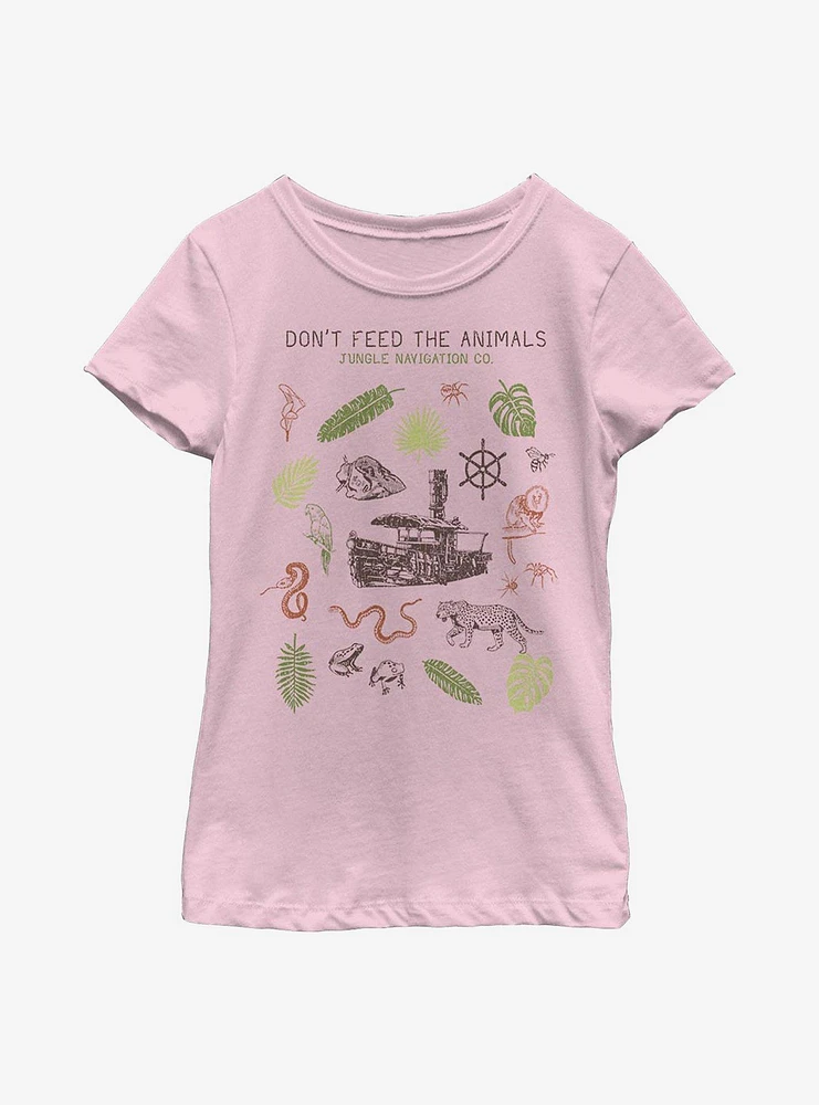 Disney Jungle Cruise Icons Youth Girls T-Shirt