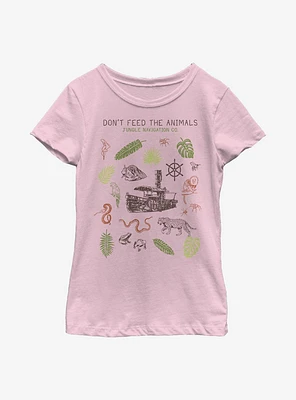 Disney Jungle Cruise Icons Youth Girls T-Shirt