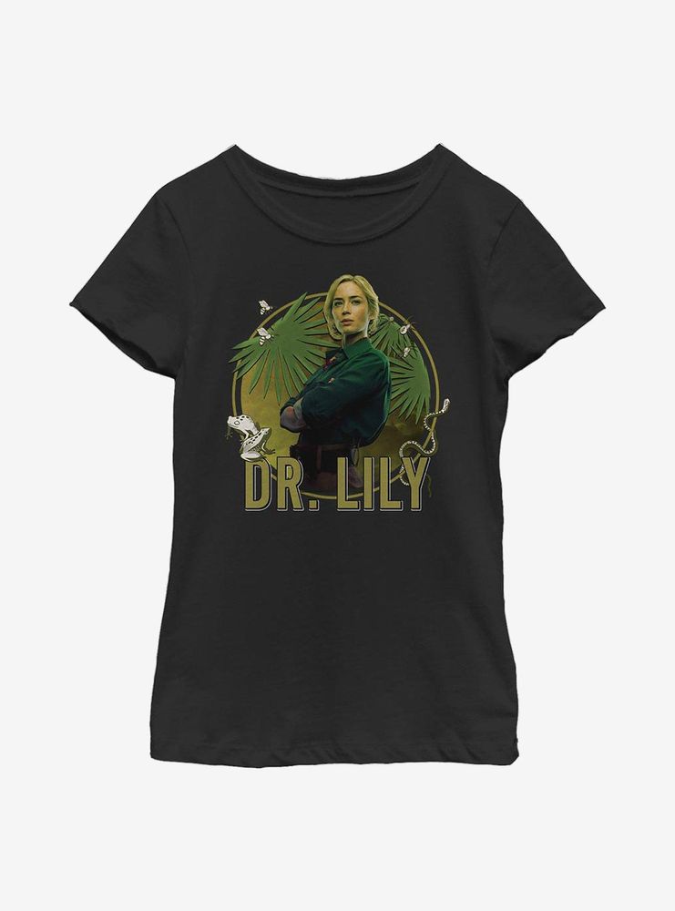 Disney Jungle Cruise Dr. Lily Hero Shot Youth Girls T-Shirt