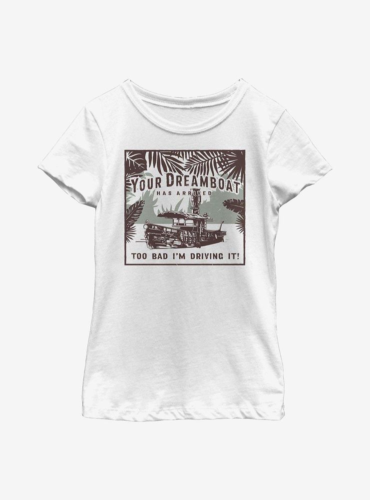 Disney Jungle Cruise Your Dreamboat Has Arrived Youth Girls T-Shirt