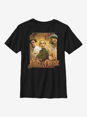 Disney Jungle Cruise Squad Poster Youth T-Shirt