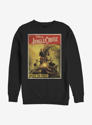 Disney Jungle Cruise Comic Cover Sweatshirt