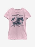 Disney Jungle Cruise World Famous Waterfall Youth Girls T-Shirt