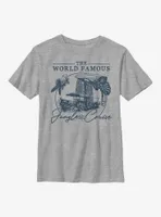 Disney Jungle Cruise World Famous Waterfall Youth T-Shirt