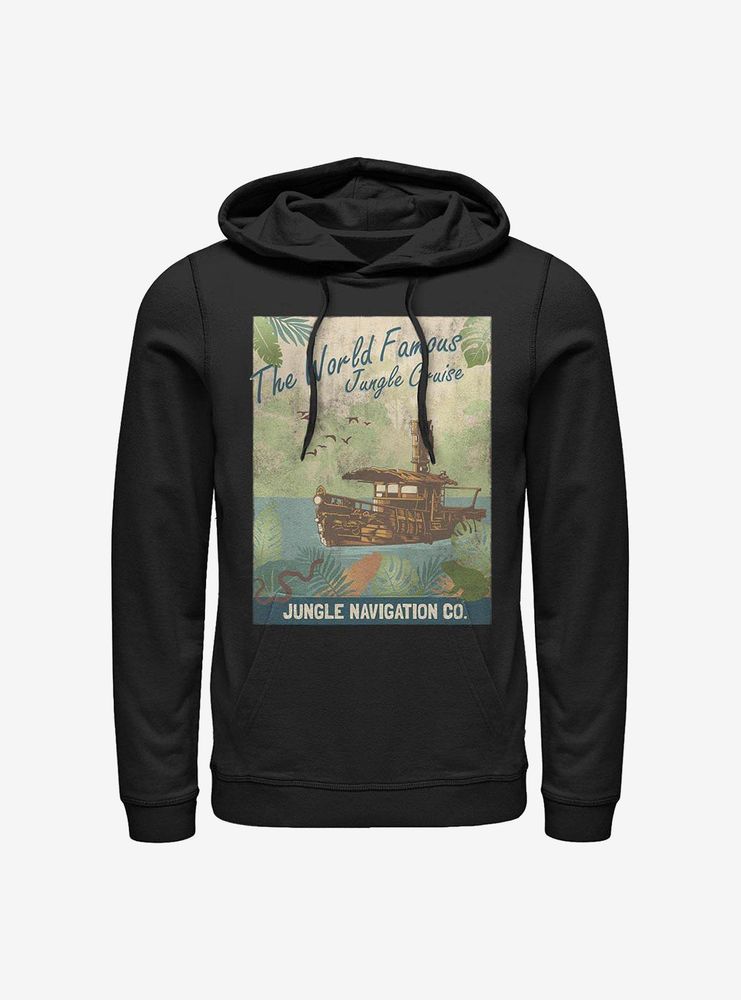 Disney Jungle Cruise Vintage Poster Hoodie