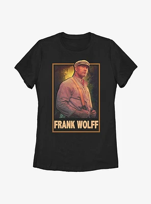 Disney Jungle Cruise Frank Wolff Hero Shot Womens T-Shirt