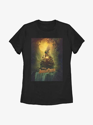Disney Jungle Cruise Poster Womens T-Shirt