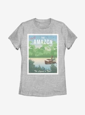 Disney Jungle Cruise Visit The Amazon Womens T-Shirt