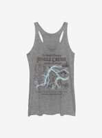 Disney Jungle Cruise Map Womens Tank Top