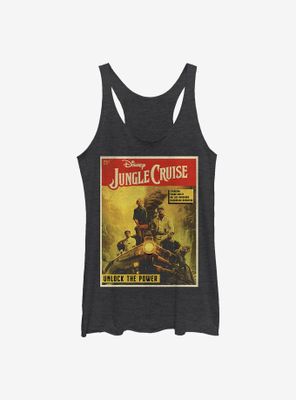 Disney Jungle Cruise Comic Cover Womens Tank Top