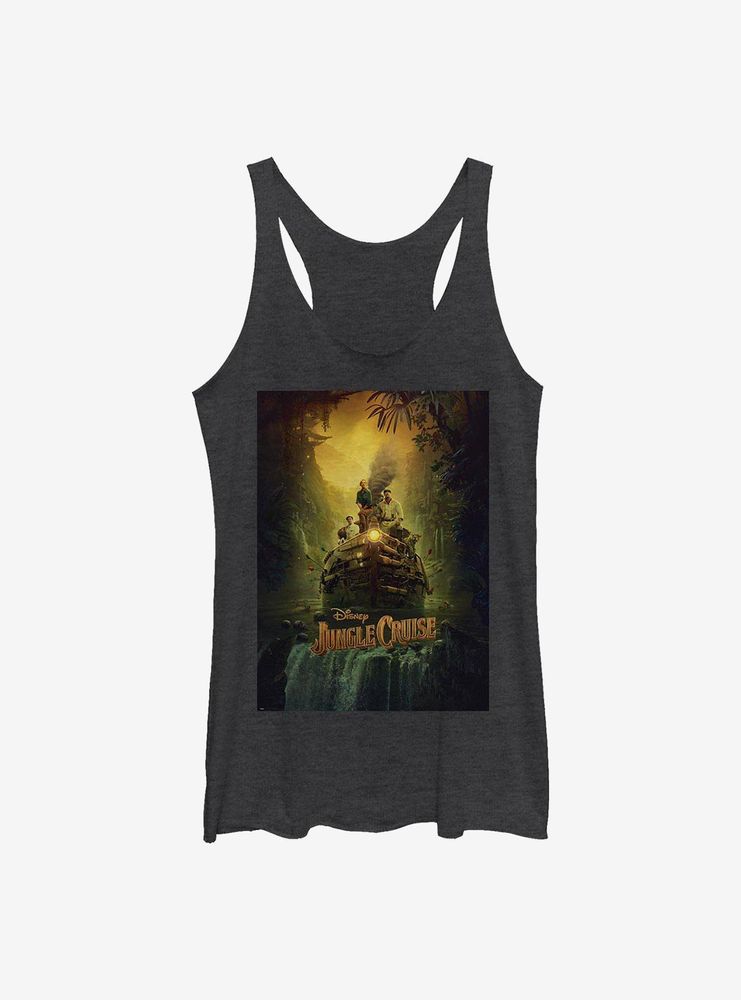 Disney Jungle Cruise Poster Womens Tank Top