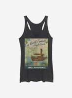 Disney Jungle Cruise Vintage Poster Womens Tank Top