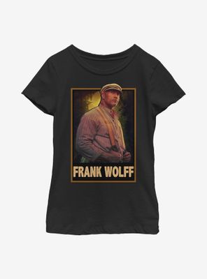 Disney Jungle Cruise Frank Wolff Hero Shot Youth Girls T-Shirt