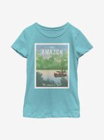 Disney Jungle Cruise Visit The Amazon Youth Girls T-Shirt