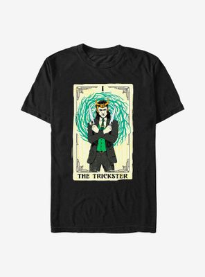 Marvel Loki Trickster Tarot Card T-Shirt