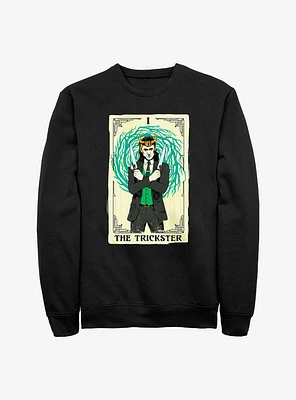 Marvel Loki Trickster Tarot Card Sweatshirt