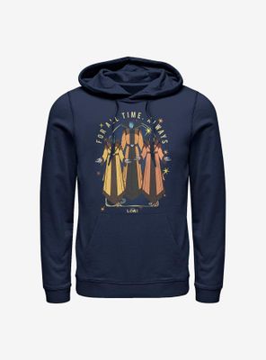 Marvel Loki Time-Keepers For All Time Always Hoodie