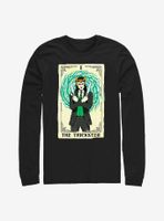 Marvel Loki Trickster Tarot Card Long-Sleeve T-Shirt
