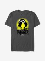 Marvel Loki Love Is A Dagger Silhouettes T-Shirt