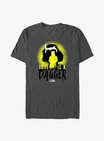 Marvel Loki Love Is A Dagger Silhouettes T-Shirt