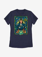 Marvel Loki Stained Glass Womens T-Shirt