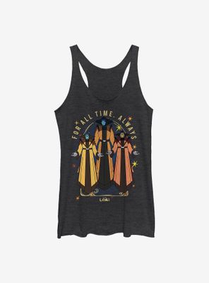 Marvel Loki Time-Keepers For All Time Always Womens Tank Top