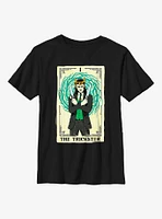Marvel Loki Trickster Tarot Card Youth T-Shirt