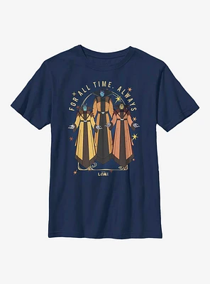 Marvel Loki Time-Keepers For All Time Always Youth T-Shirt